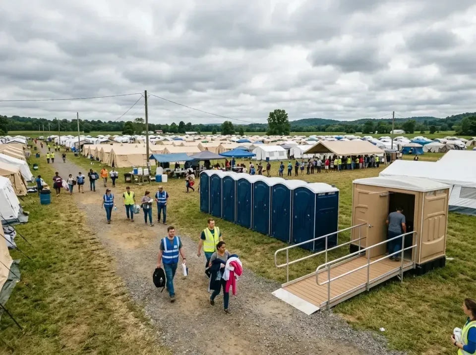 disaster-relief-camp-restrooms-010 — frequently asked questions, Dumpster & Portable Bathrooms Rental in Jonesville, NC